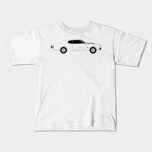 Chevelle SS Black Outline Kids T-Shirt